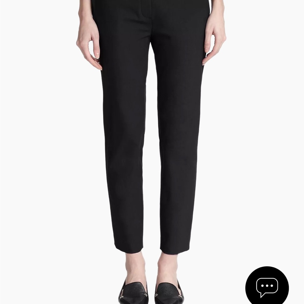 Theory Basic Pull-On Approach Twill Pants, Cream - image 5